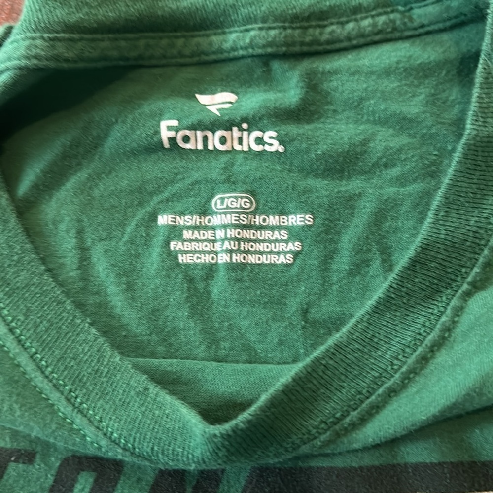 Boston Celtics Fanatics Long Sleeve Adult Tee Size Large-NBA Celtics Fans - Picture 6 of 8
